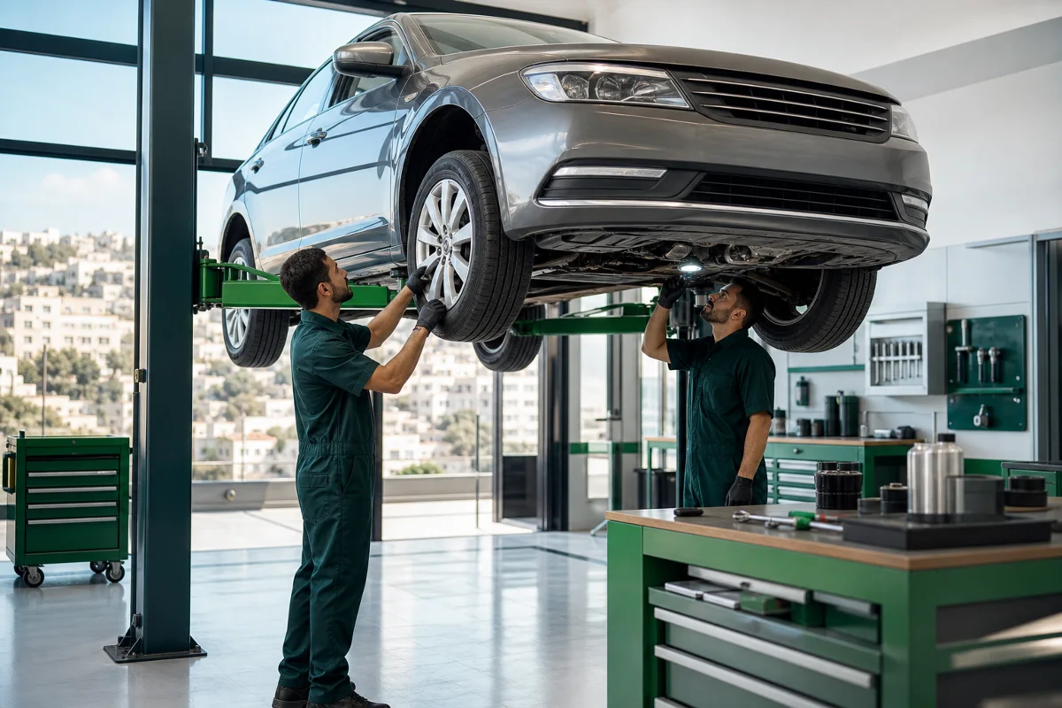 Car maintenance service in Amman